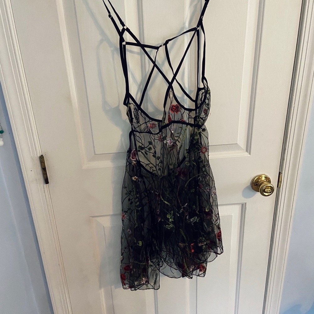 Floral Lingerie Slip